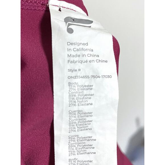 Fabletics Motion365+ Jumpsuit All-Way Stretch UPF Women S Athleisure Retro Gym - Picture 9 of 11